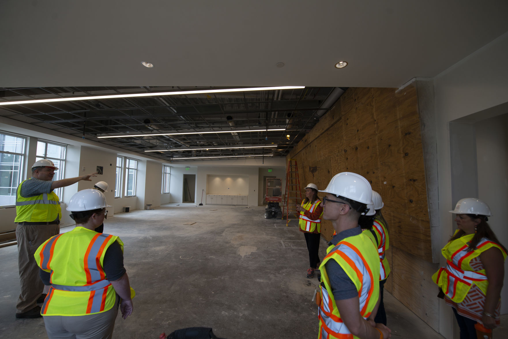 Large Office area 2, UT Student Union Tour - August 7, 2018
